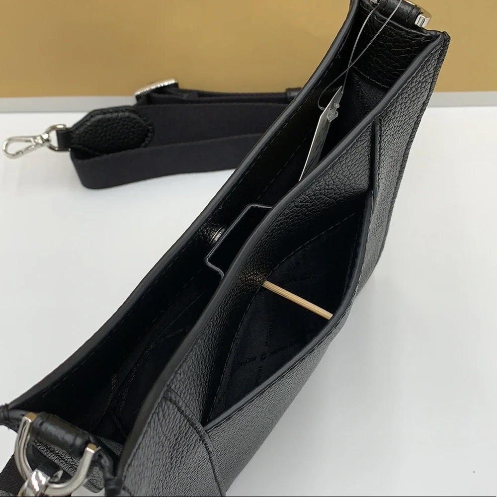 MICHAEL KORS Briley Small Pebbled Leather Messengr